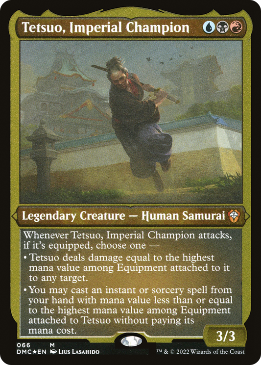 Tetsuo, Imperial Champion (066) - Foil Etched
