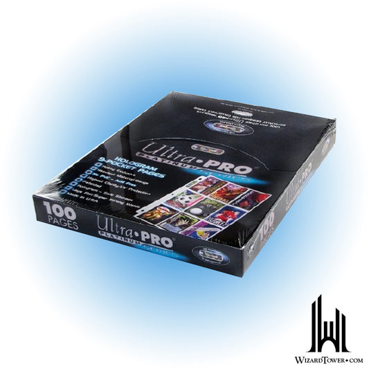 Card Holder Sheet - Platinum 9-Pocket Box of 100