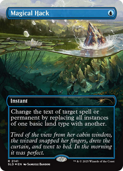 Magical Hack (2141) (Borderless) - Foil sld