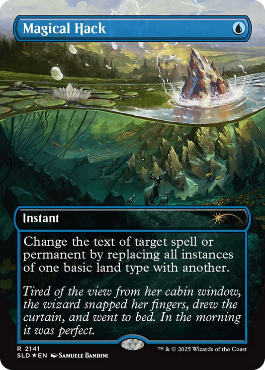 Magical Hack (2141) (Borderless) - Foil sld