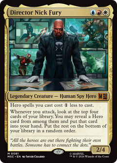 Director Nick Fury (0081) (MSC) - Foil