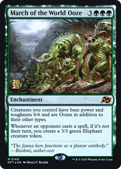 March of the World Ooze (0169) (Prerelease) - Foil