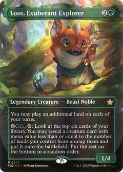 Loot, Exuberant Explorer (0398) (Borderless) - Mana Foil