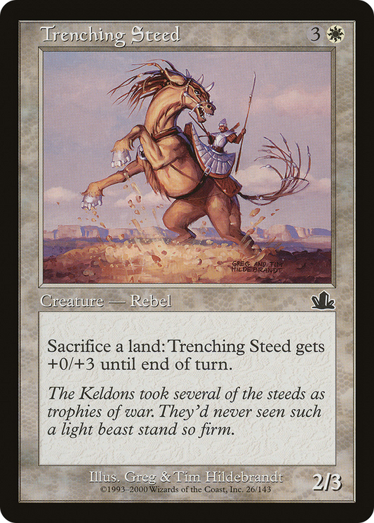 Trenching Steed - Foil
