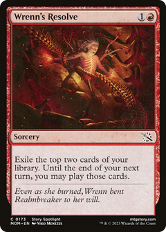 Wrenn's Resolve - Foil