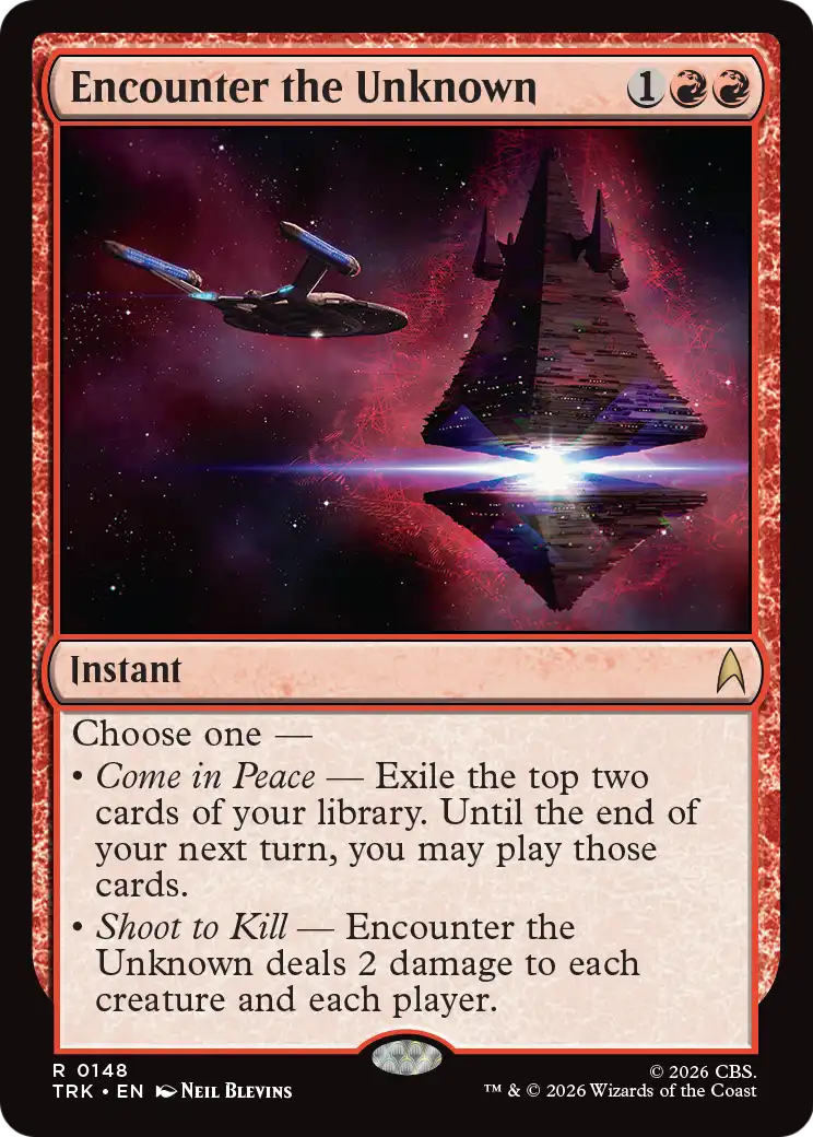 Encounter the Unknown (TRK) - Foil
