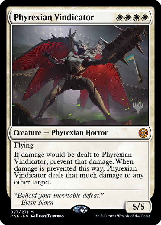 Phyrexian Vindicator (027) (Promo Pack)