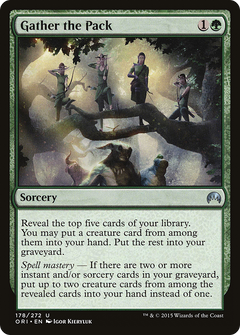 Gather the Pack - Foil