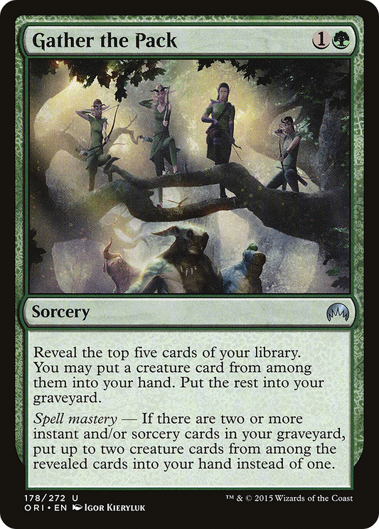 Gather the Pack - Foil