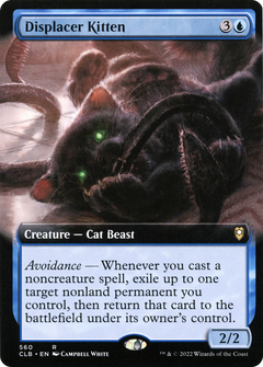 Displacer Kitten (560) (Extended Art) - Foil