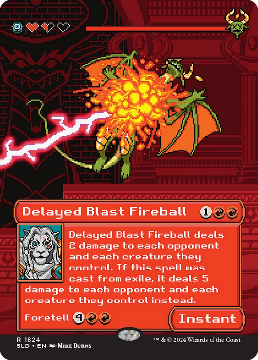 Delayed Blast Fireball (1824) (Showcase) - Foil