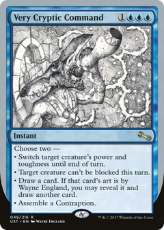 Very Cryptic Command (Switch Target)