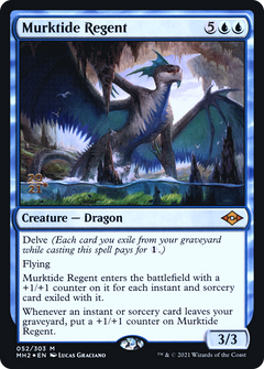 Murktide Regent (052) (Prerelease) - Foil
