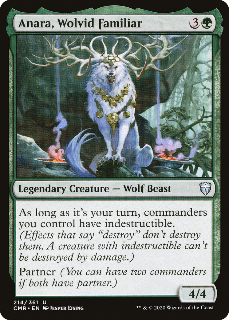 Anara, Wolvid Familiar - Foil