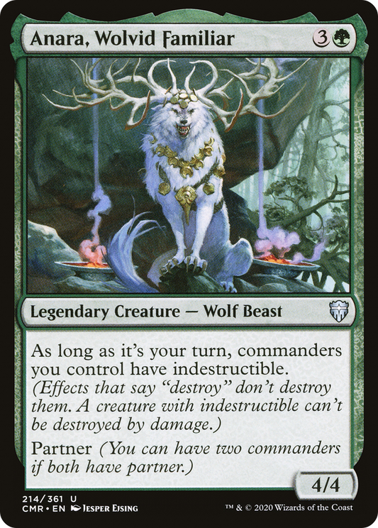 Anara, Wolvid Familiar - Foil