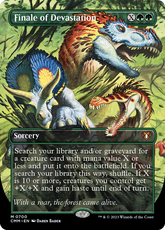 Finale of Devastation (0700) (Borderless) - Foil