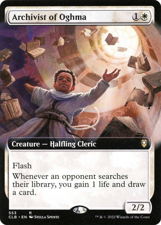 Archivist of Oghma (553) (Extended Art) - Foil