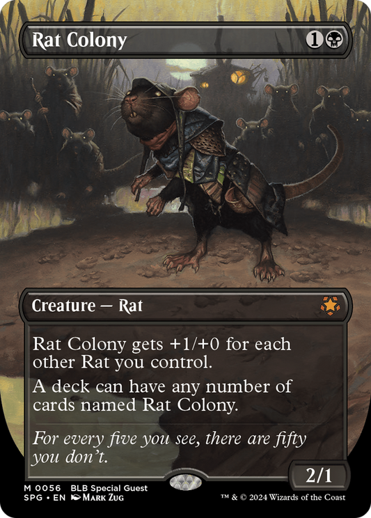 Rat Colony (0056) (Borderless) - Foil