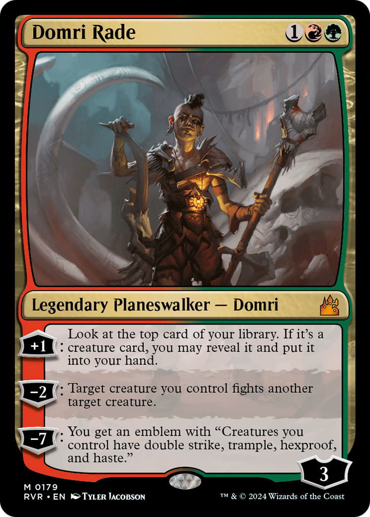 Domri Rade (RVR) - Foil – Wizard's Tower