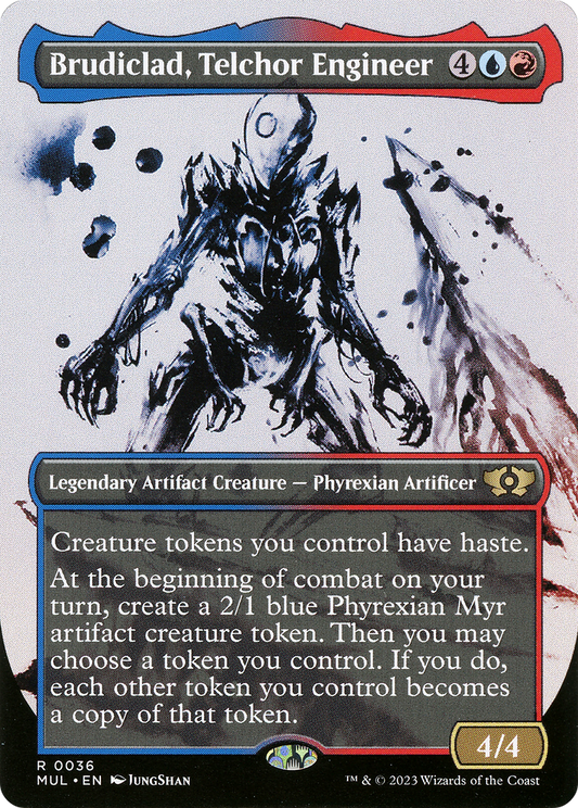 Brudiclad, Telchor Engineer (0036) (Borderless) (Showcase)