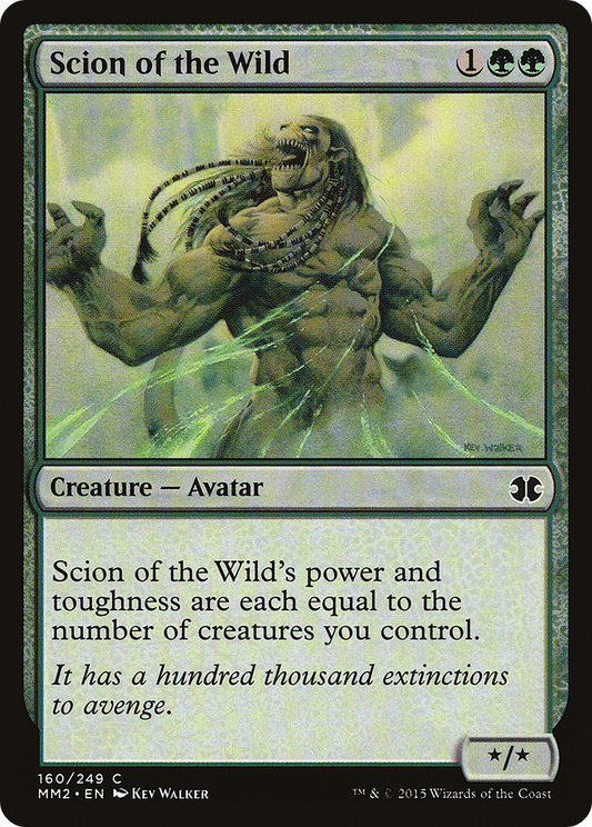 Scion of the Wild - Foil