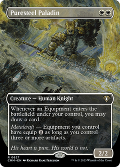 Puresteel Paladin (0627) (Borderless)