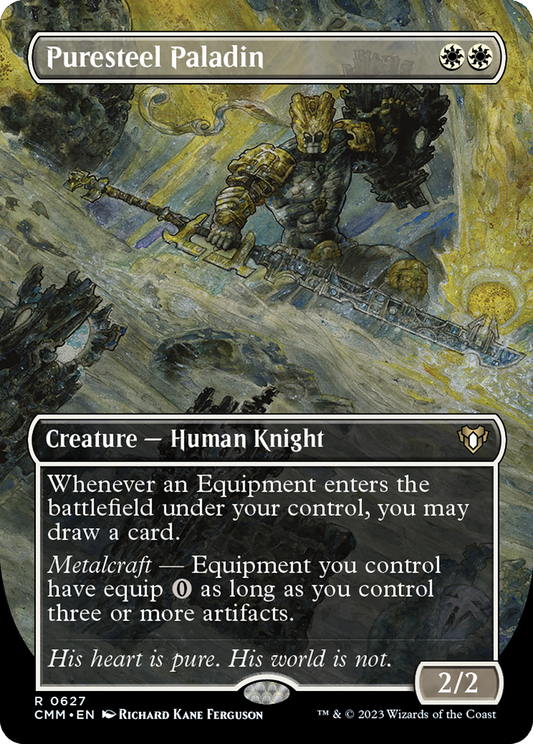 Puresteel Paladin (0627) (Borderless)