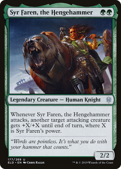Syr Faren, the Hengehammer - Foil