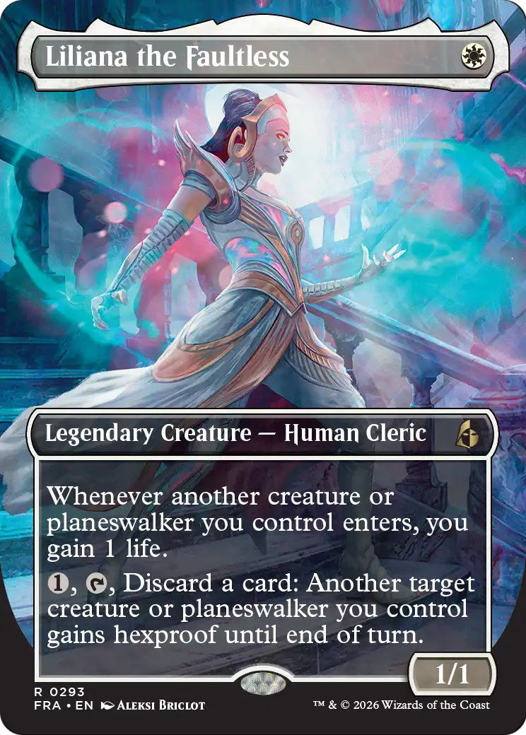 Liliana the Faultless (0293) (Borderless) (FRA)