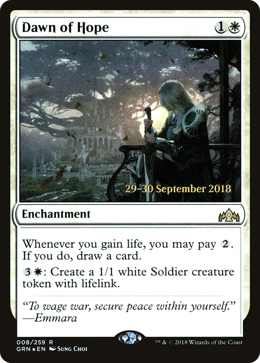 Dawn of Hope (008) (Prerelease) - Foil