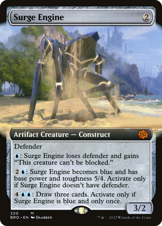 Surge Engine (320) (Extended Art) - Foil