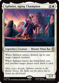 Splinter, Aging Champion (0104) (TMC)