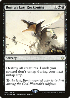Bontu's Last Reckoning (060) (Prerelease) - Foil