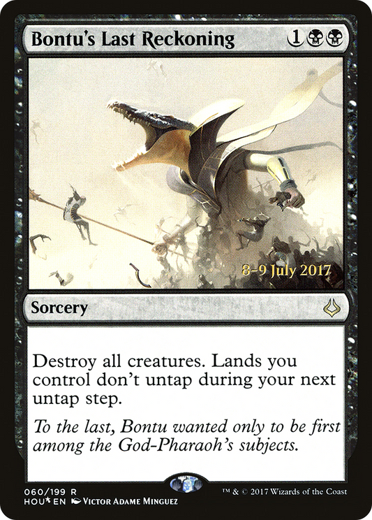 Bontu's Last Reckoning (060) (Prerelease) - Foil
