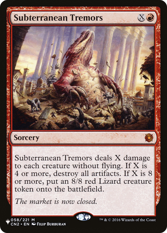 Subterranean Tremors (CN2-58) (PLST)
