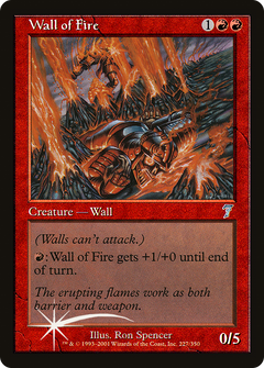 Wall of Fire - Foil