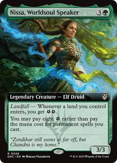 Nissa, Worldsoul Speaker (0029) (Extended Art)