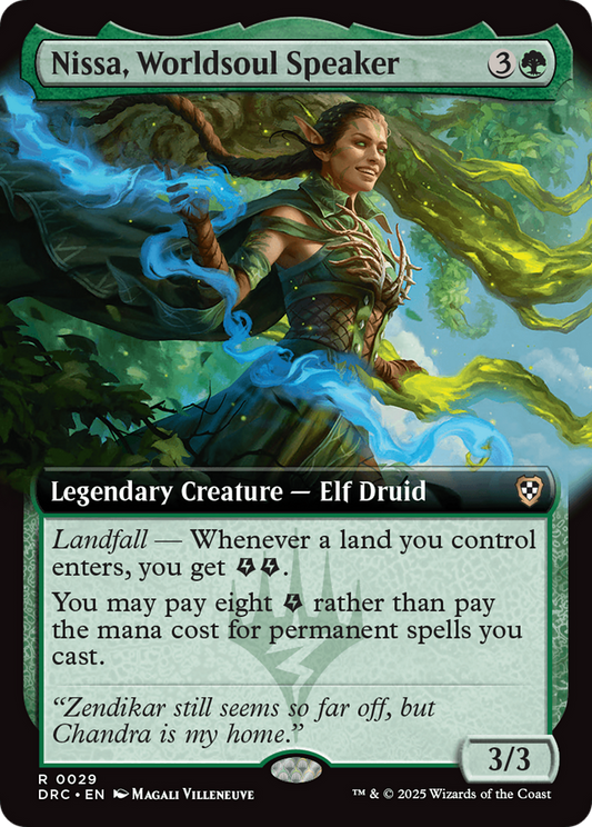 Nissa, Worldsoul Speaker (0029) (Extended Art)