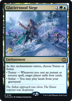 Glacierwood Siege (0189) (Prerelease) (PTDM) - Foil