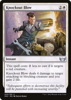 Knockout Blow - Foil