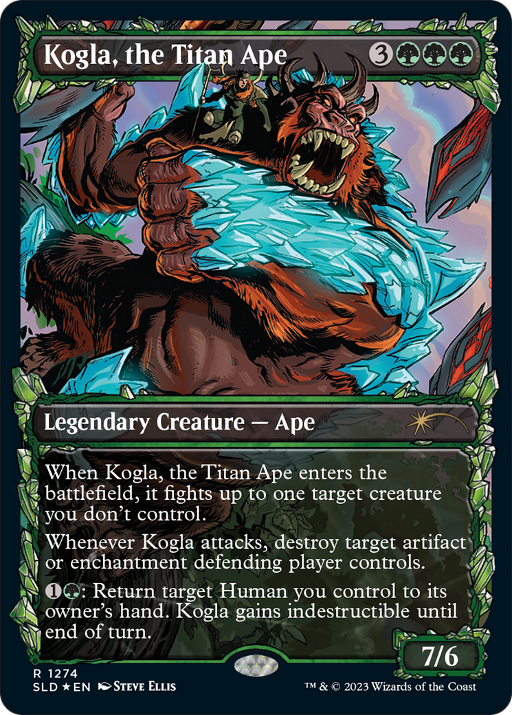 Kogla, the Titan Ape (1274) (Showcase) - Halo Foil