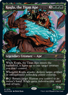 Kogla, the Titan Ape (1274) (Showcase) - Halo Foil