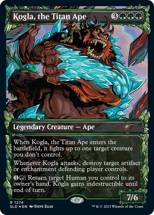 Kogla, the Titan Ape (1274) (Showcase) - Halo Foil