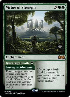 Virtue of Strength // Garenbrig Growth (0197) (Promo Pack)