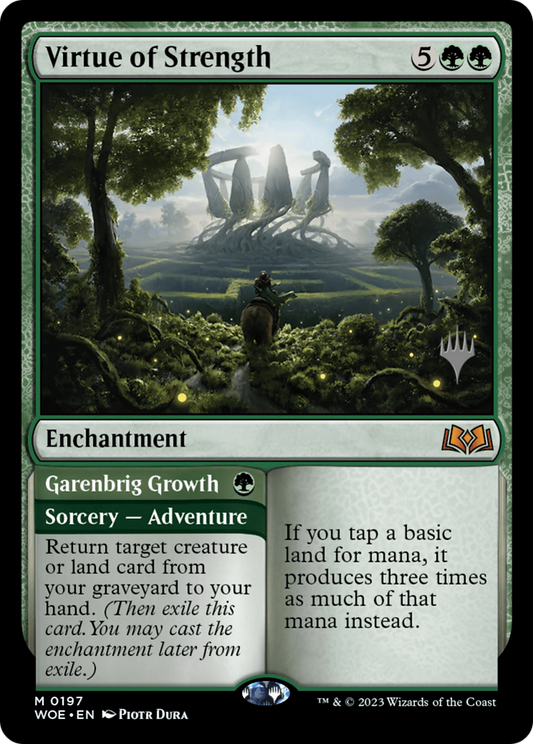 Virtue of Strength // Garenbrig Growth (0197) (Promo Pack)