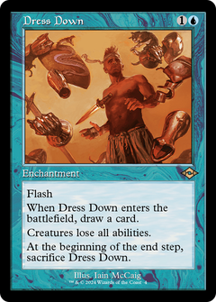 Dress Down (004) (Retro Frame) - Foil