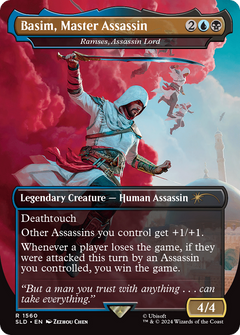 Basim, Master Assassin [Ramses, Assassin Lord] (1560) (Borderless) - Foil
