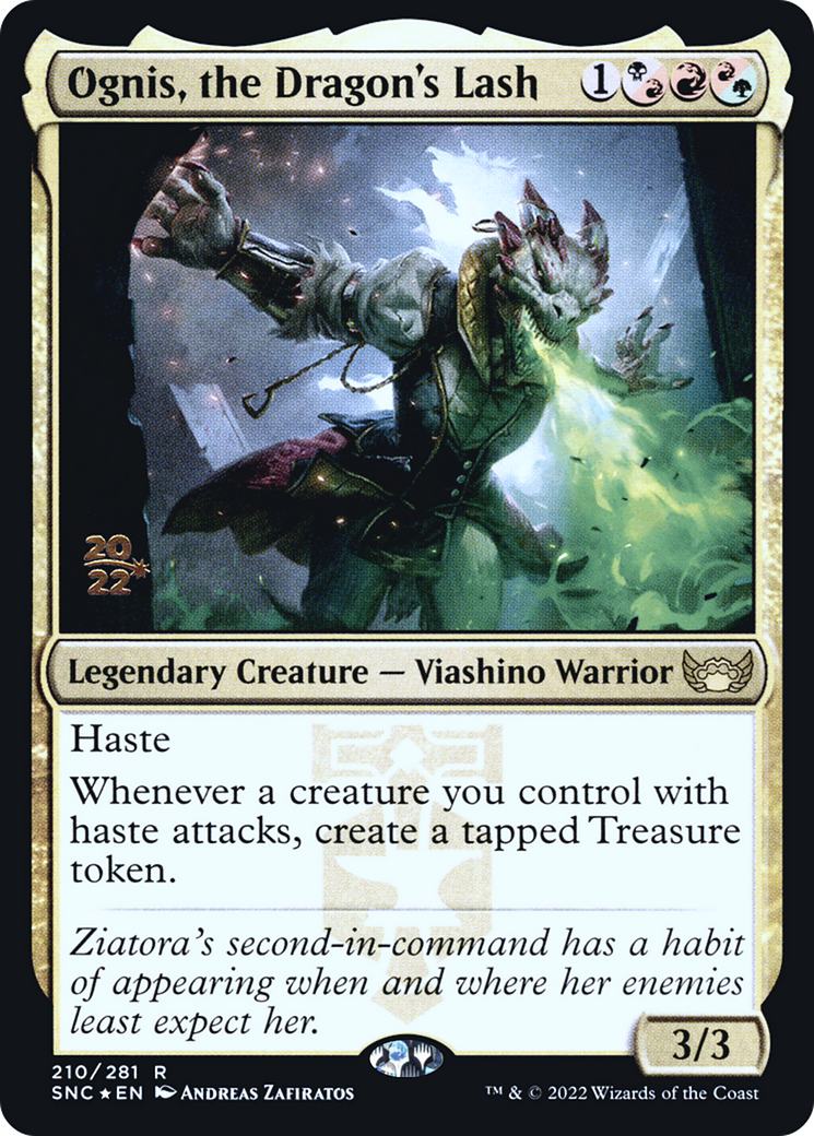 Ognis, the Dragon's Lash (210) (Prerelease) (PSNC) - Foil