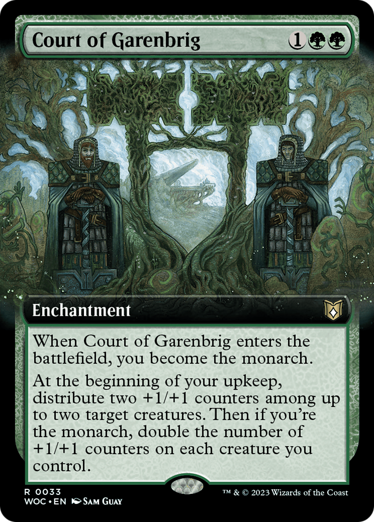 Court of Garenbrig (0033) (Extended Art) - Foil