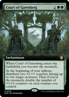 Court of Garenbrig (0033) (Extended Art) - Foil